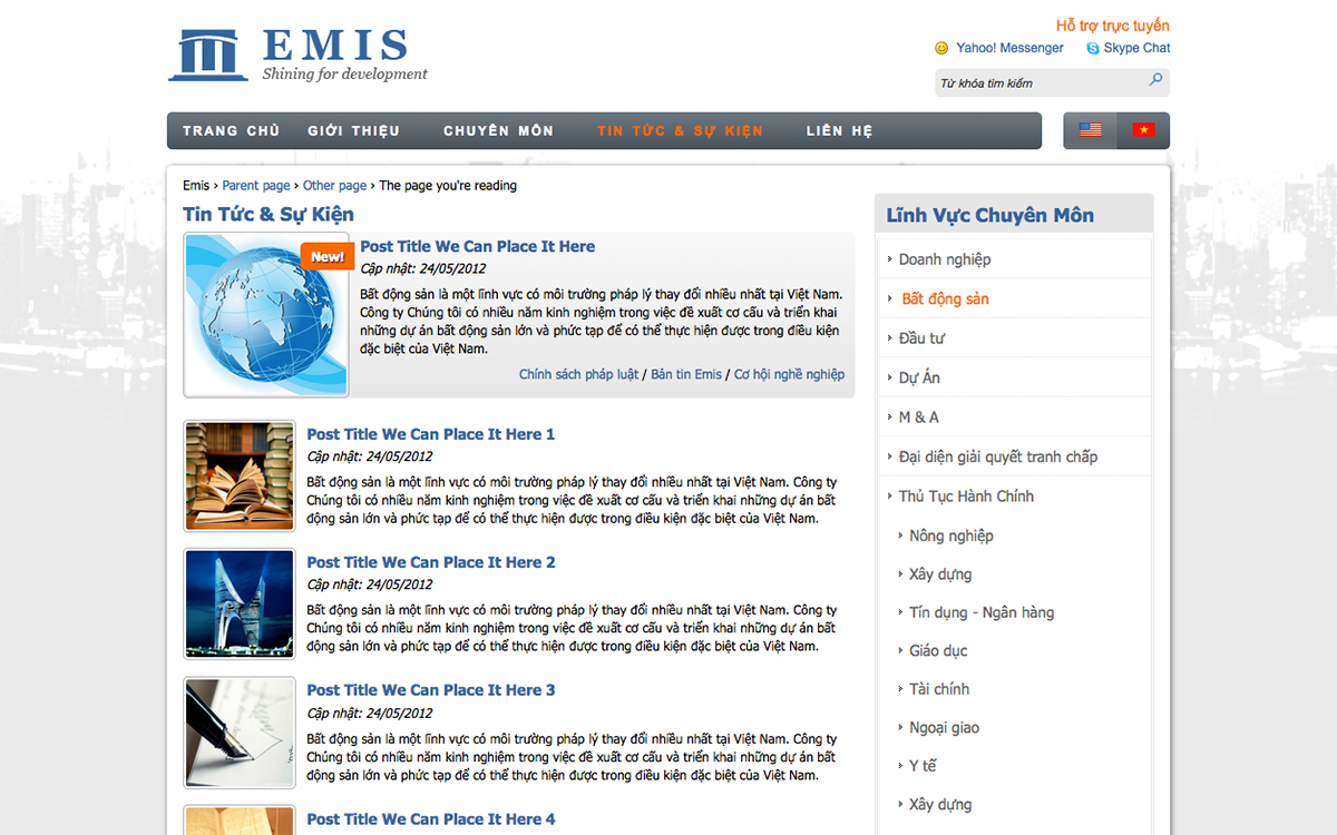 EMIS Law Firm Web